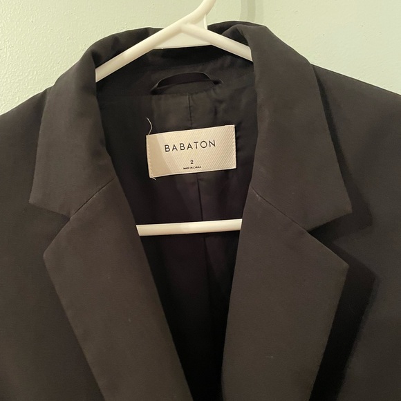 Babaton Leonard Blazer black Double-breasted blazer size 2 - Picture 7 of 14